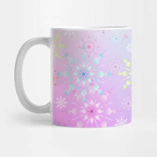 FROSTY Snowflakes Pattern Mug